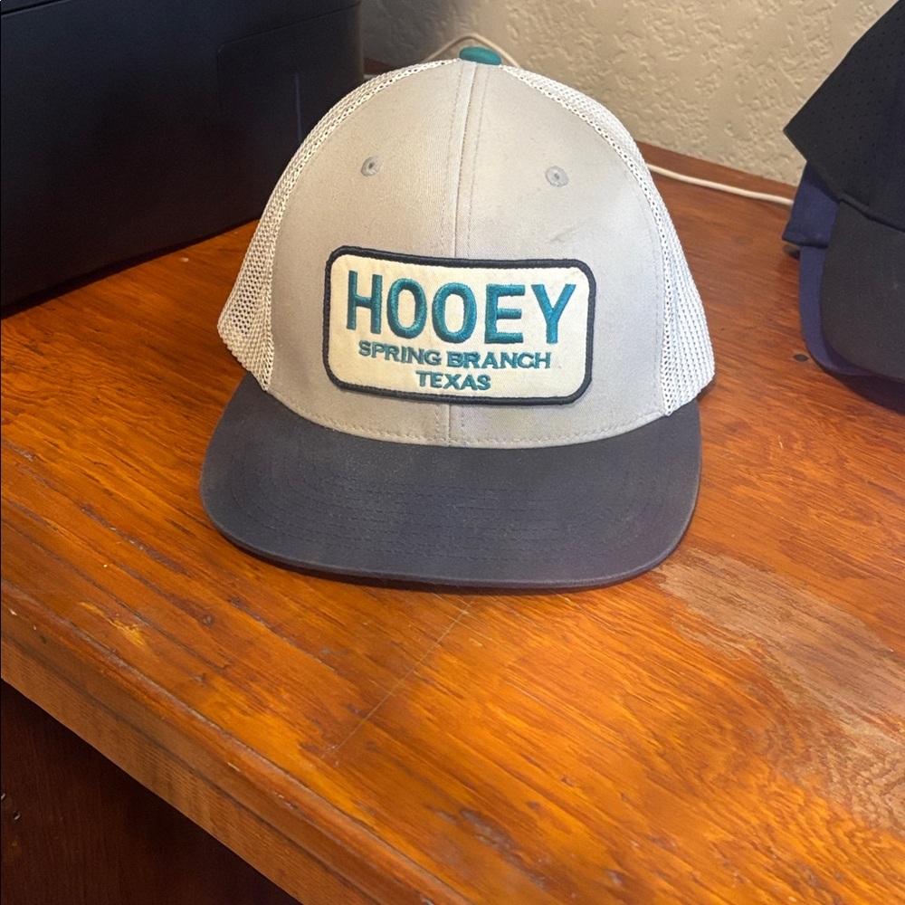 Hooey Gray and Black Mesh Cap